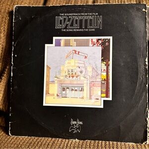 Led Zeppelin Vinyl Record - Black